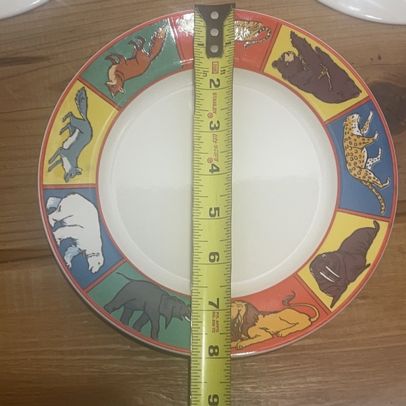 Rare Vintage - Nabisco Barnum's Animal Crackers Plates (Set of 3 ) - Picture 6 of 6